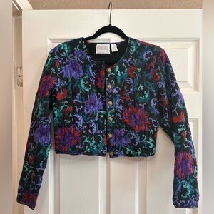 Vintage VTG Passports by Pier 1 women's jacket 80s size medium